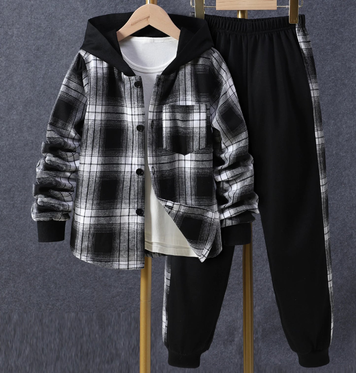 Plaid 2 Piece Set