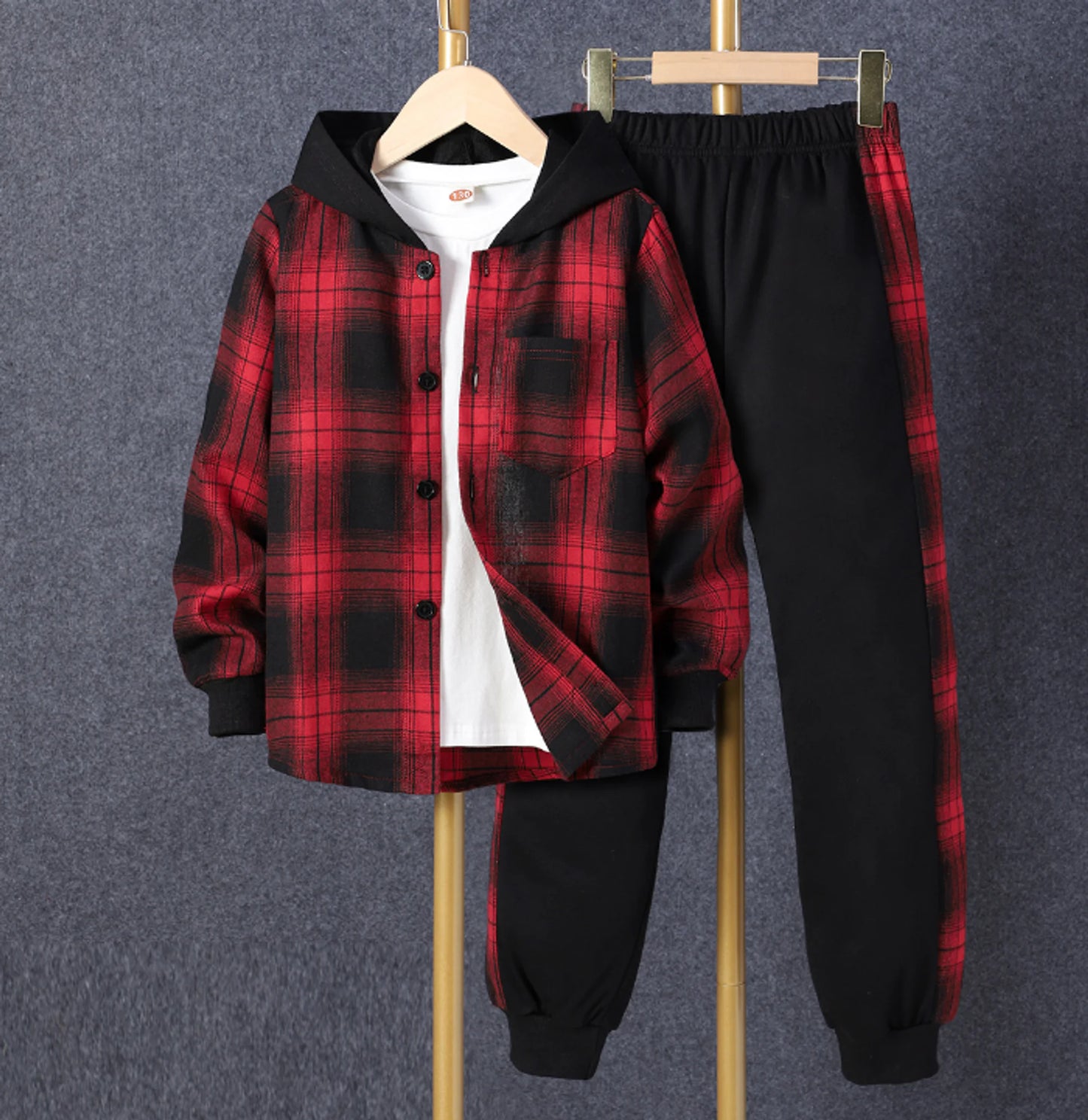 Plaid 2 Piece Set