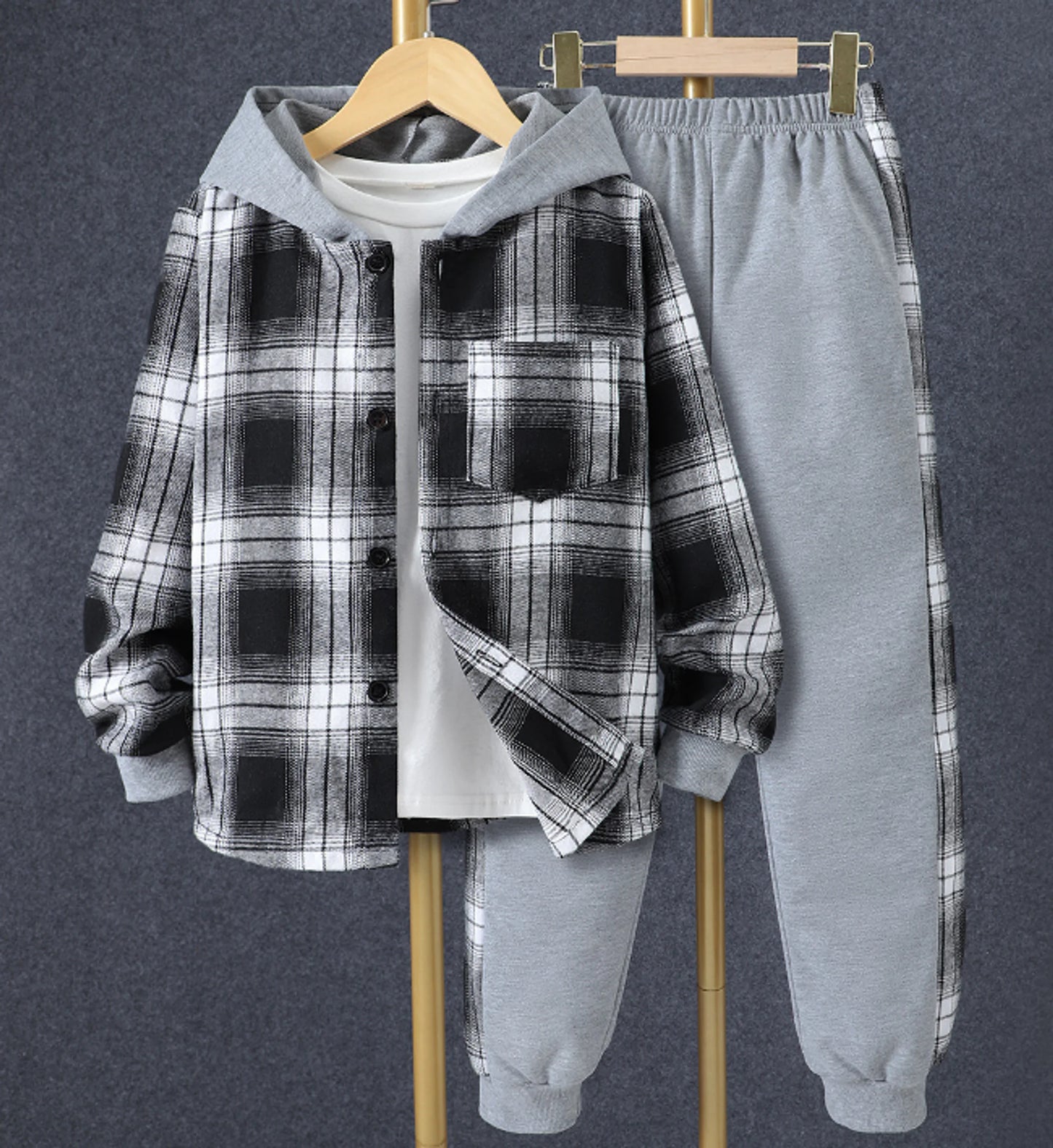 Plaid 2 Piece Set