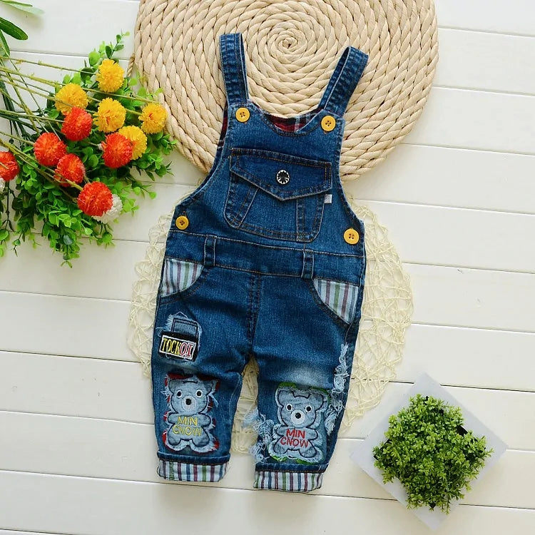 Denim Overalls Jeans Jumpsuit