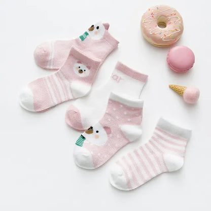 Cotton Mesh Baby Socks