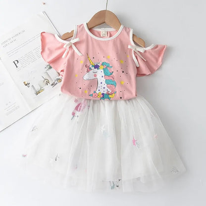 Girl Shirt and Skirt Set - Ages 3-7