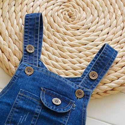 Denim Overalls Jeans Jumpsuit