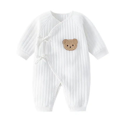 Bear Jumpsuits Cotton Romper